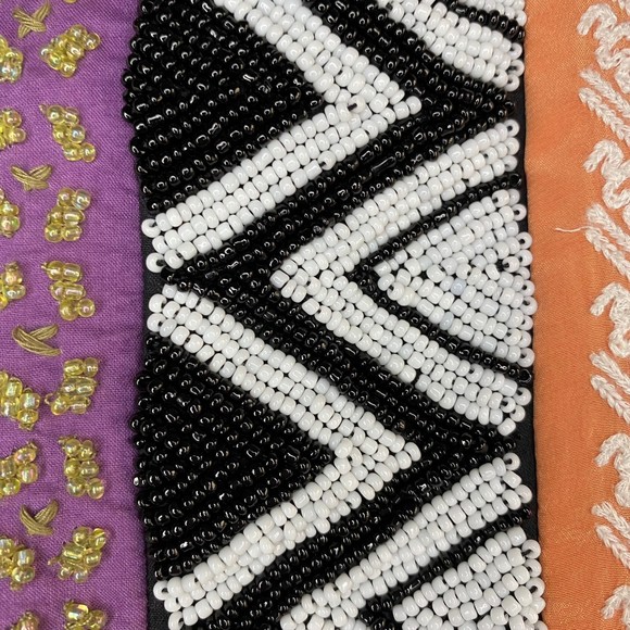 ANTHROPOLOGIE LEIFNOTES woman's size 2 Brimming Borders embroidered beaded skirt - Picture 3 of 13